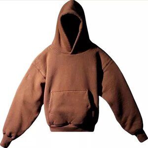 Yeezy x Gap  Perfect Hoodie 'Brown' Pullover Kanye West Ye Cropped Heavy Medium
